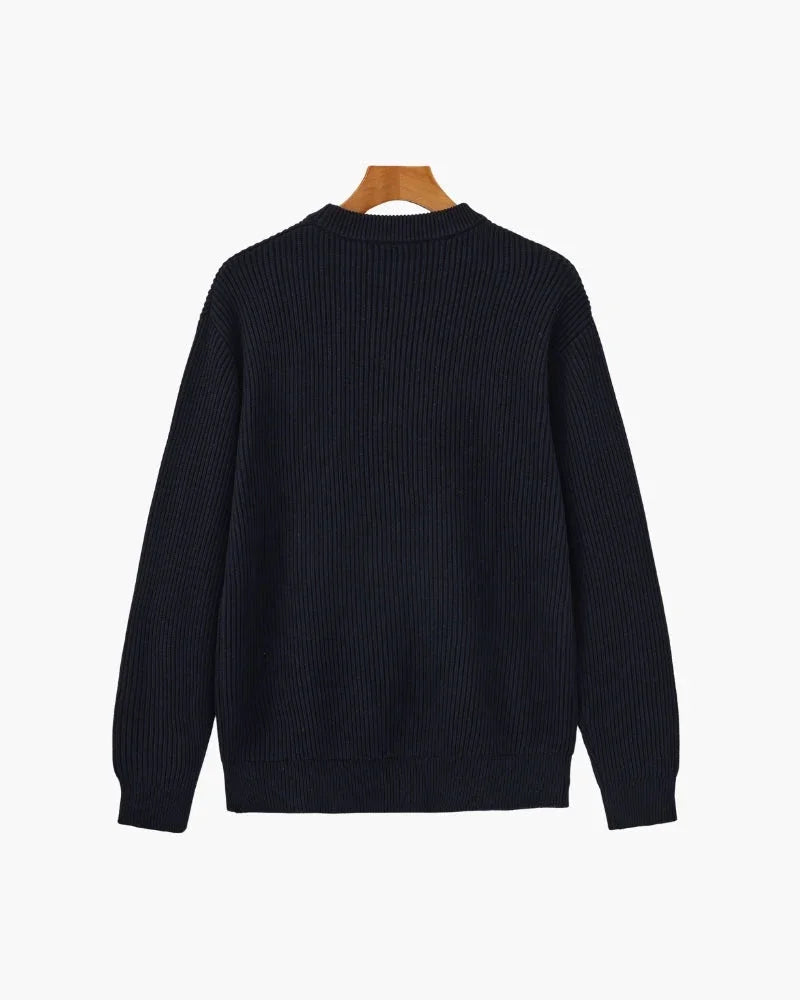 Rib Knit Crewneck
