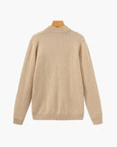 Essential Ribbed Mock Neck Sweater