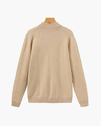 Essential Ribbed Mock Neck Sweater