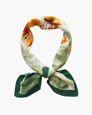 Old Money Impressionist Garden Scarf
