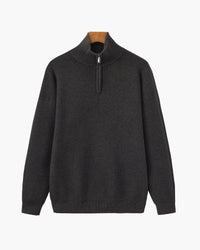 Refined Half-Zip Knit Pullover