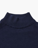 Essential Ribbed Mock Neck Sweater