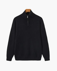 Refined Half-Zip Knit Pullover
