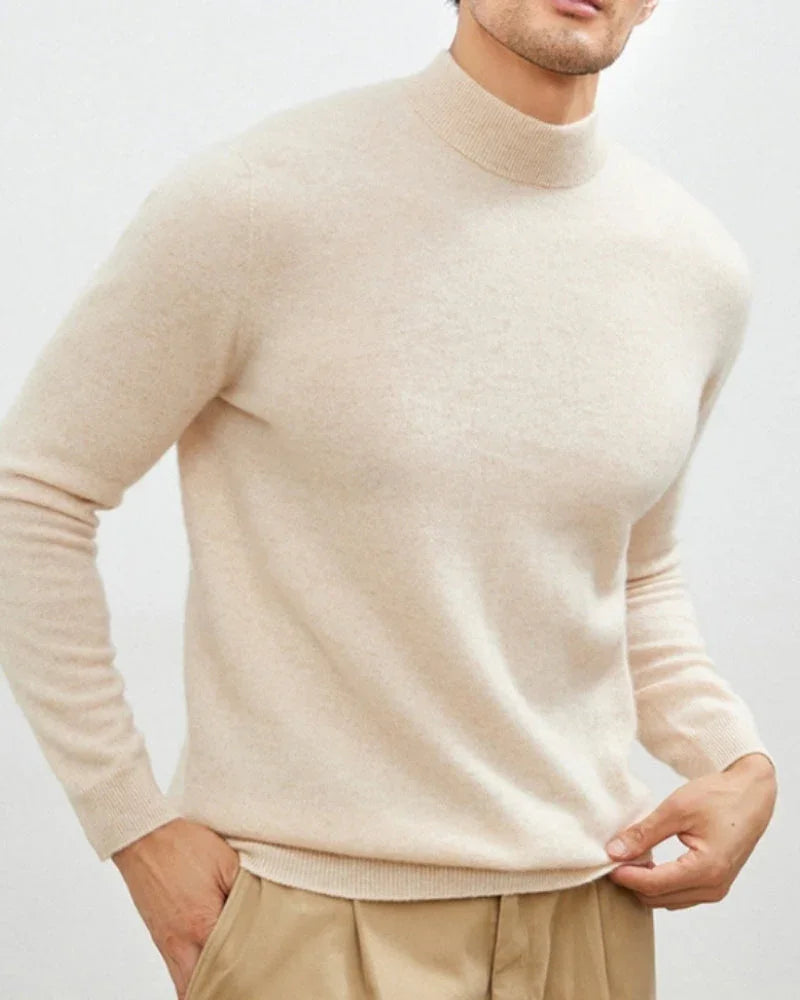 Refined Fall Turtleneck