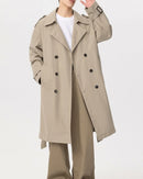 Classic Double-Breasted Trench Coat