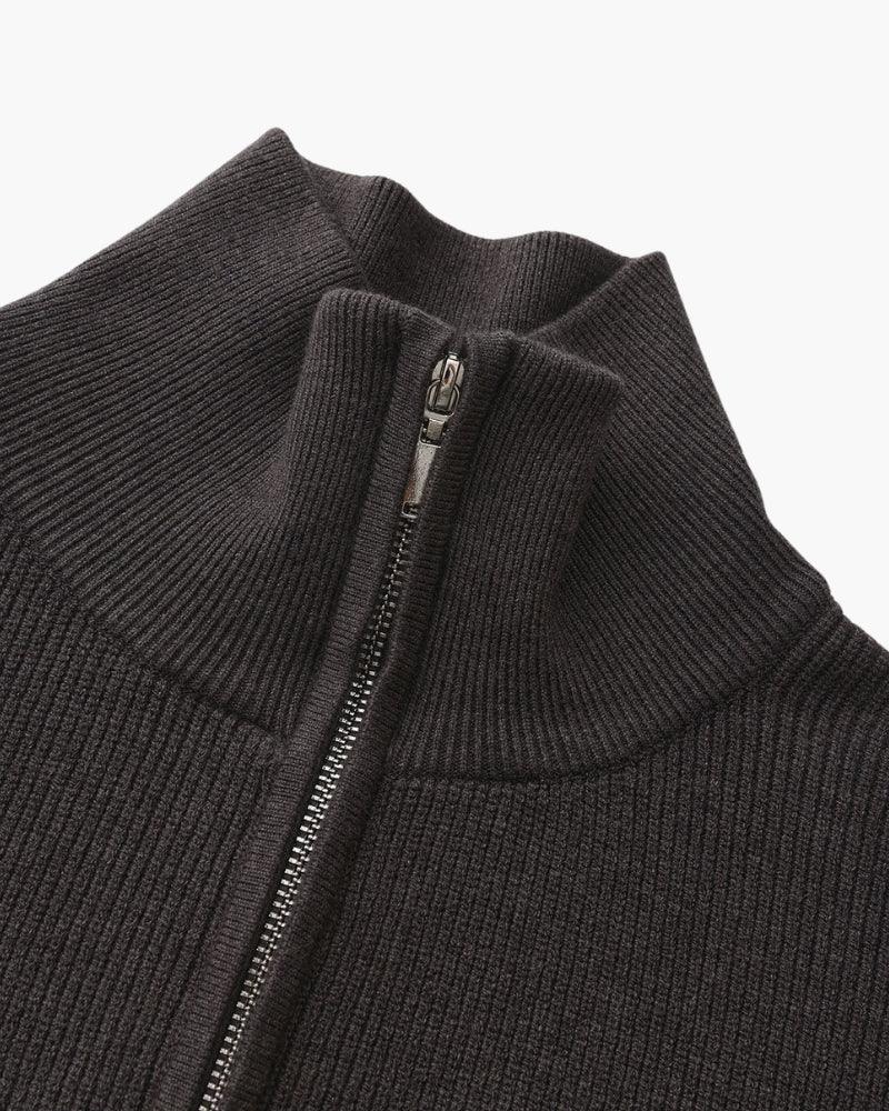 Refined Half-Zip Knit Pullover