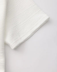 Cotton Polo & Pantalon Set