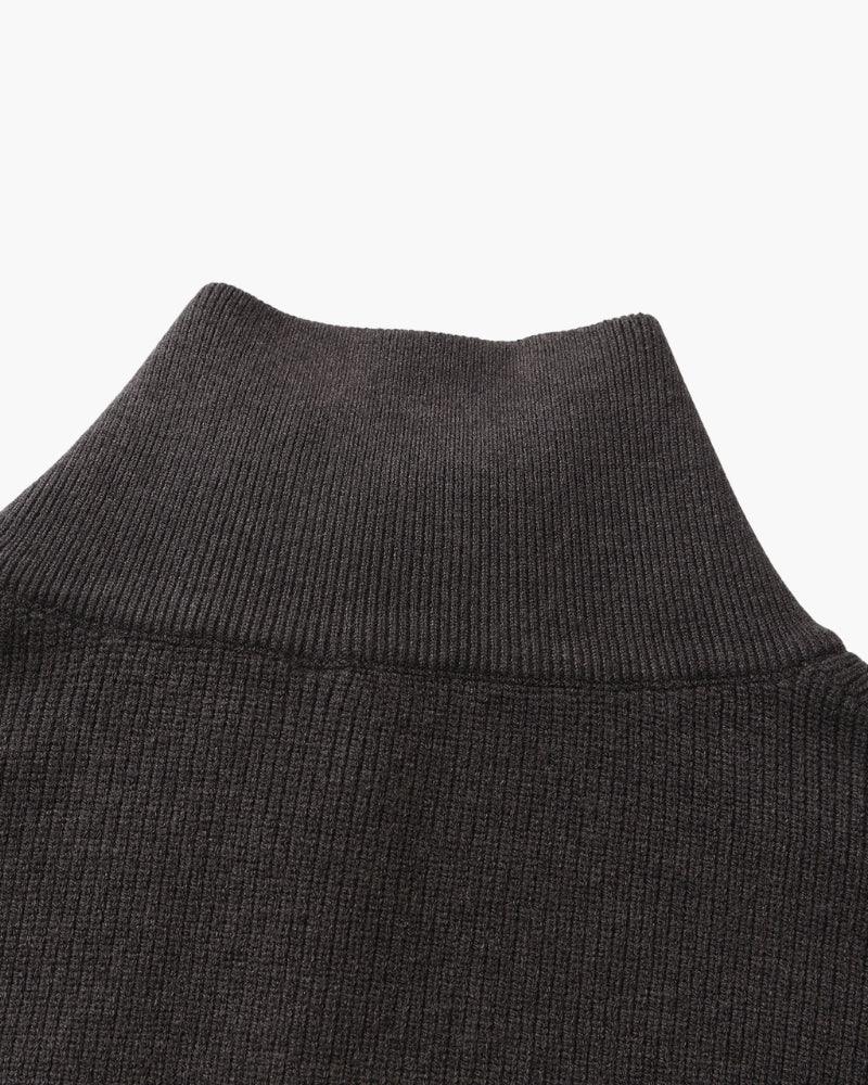 Refined Half-Zip Knit Pullover