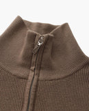 Refined Half-Zip Knit Pullover