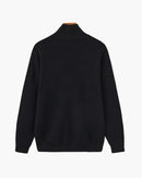 Refined Half-Zip Knit Pullover