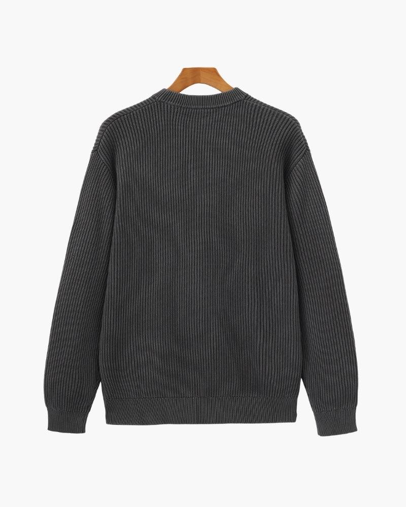 Rib Knit Crewneck