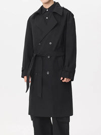 Classic Double-Breasted Trench Coat