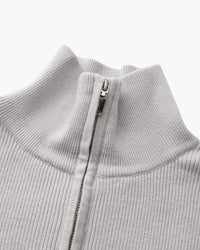 Refined Half-Zip Knit Pullover