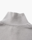Refined Half-Zip Knit Pullover