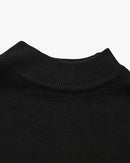 Essential Ribbed Mock Neck Sweater