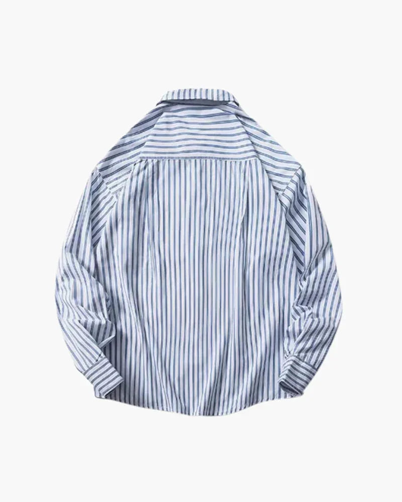 Oversized Striped Shirt