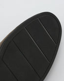 Premium Suede Loafers - Black Soles