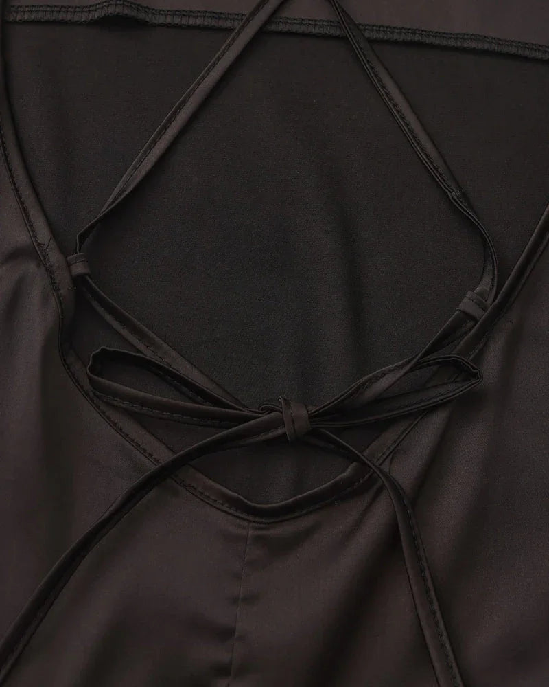 Old Money Silk Slip Dress
