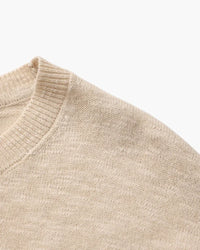 Linen Cotton Essential Crewneck