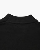 Essential Ribbed Mock Neck Sweater