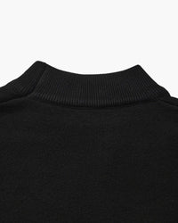 Essential Ribbed Mock Neck Sweater