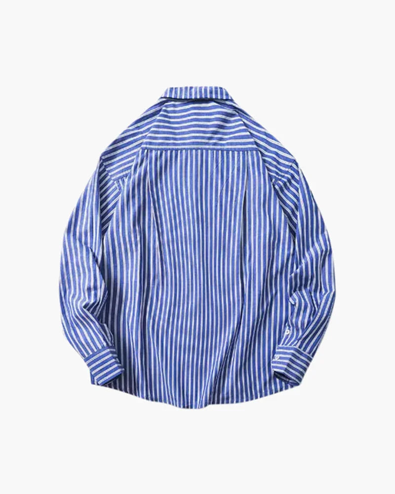 Oversized Striped Shirt