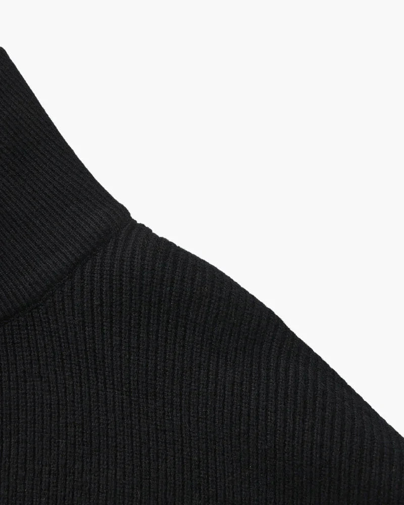 Refined Half-Zip Knit Pullover