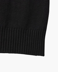 Essential Ribbed Mock Neck Sweater