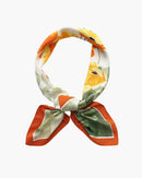 Old Money Impressionist Garden Scarf