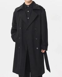 Classic Double-Breasted Trench Coat