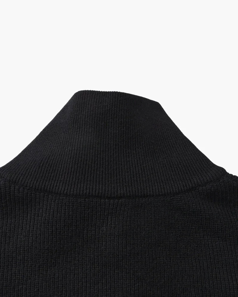 Refined Half-Zip Knit Pullover