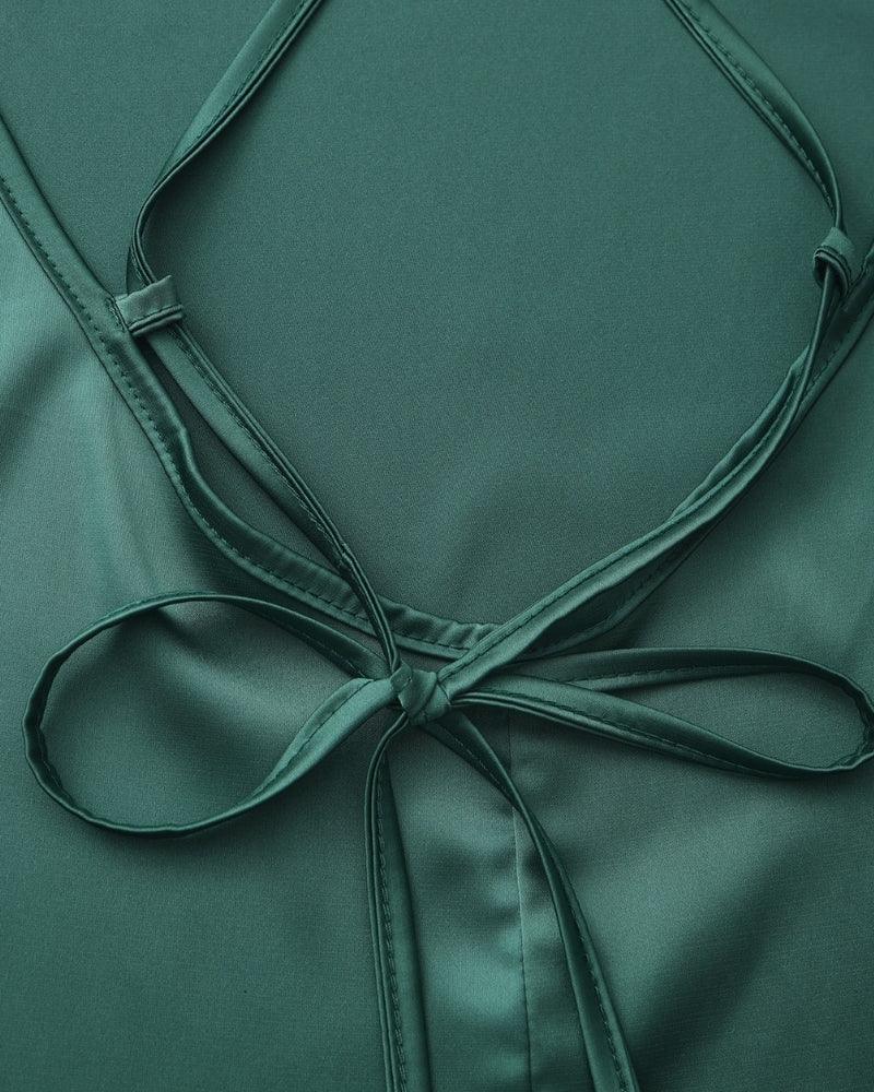 Old Money Silk Slip Dress