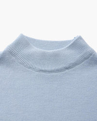 Essential Ribbed Mock Neck Sweater