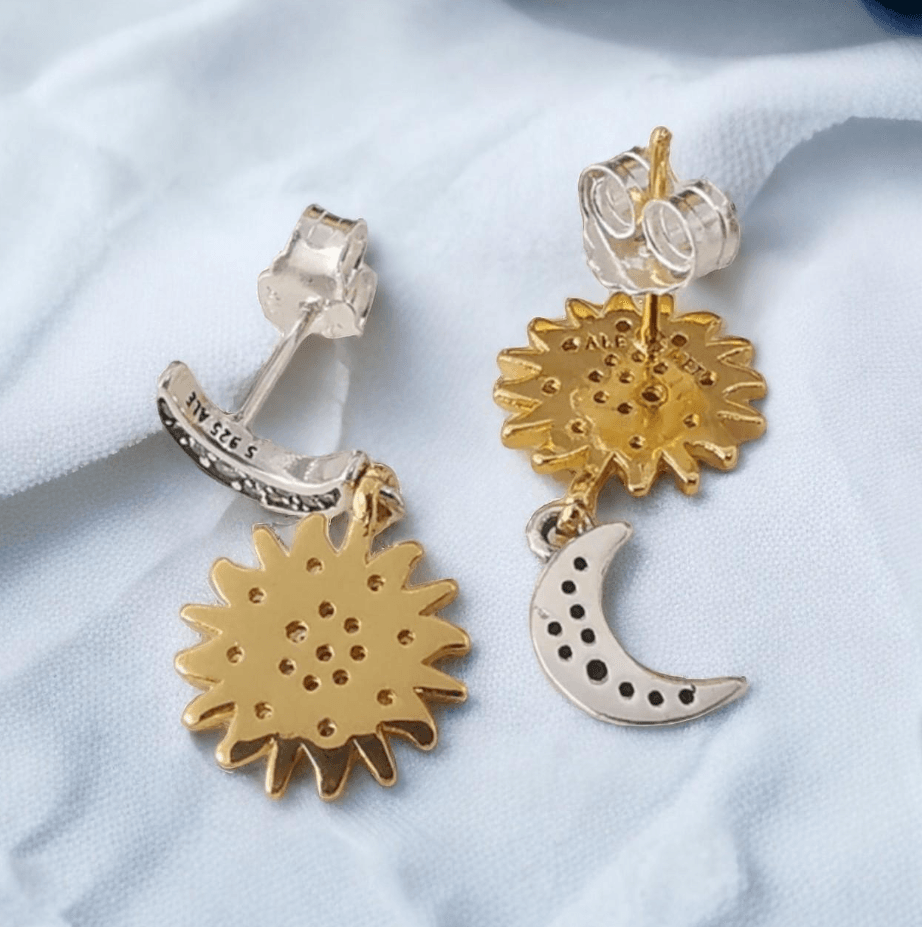 Sun and Moon Earring