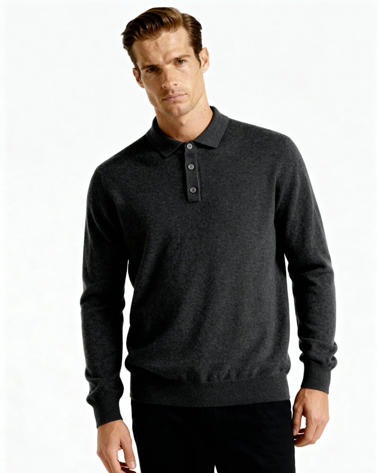 100% Cashmere Polo