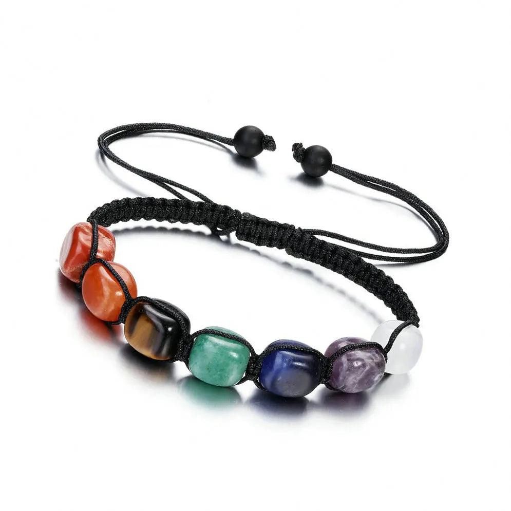 Bracelet en pierre de chakra fait main - CLOTHO STORE