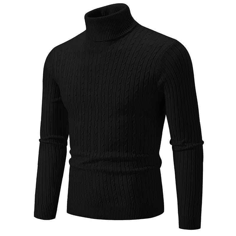 Roll neck jumper