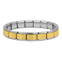 Steel bracelet inspired by Italian Design