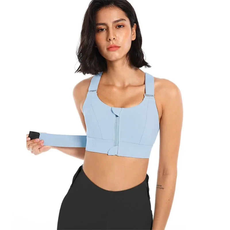 ForceZip™ High Support Sports Bra