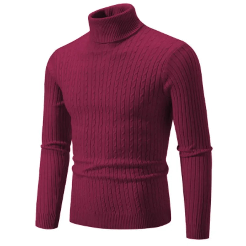 Roll neck jumper