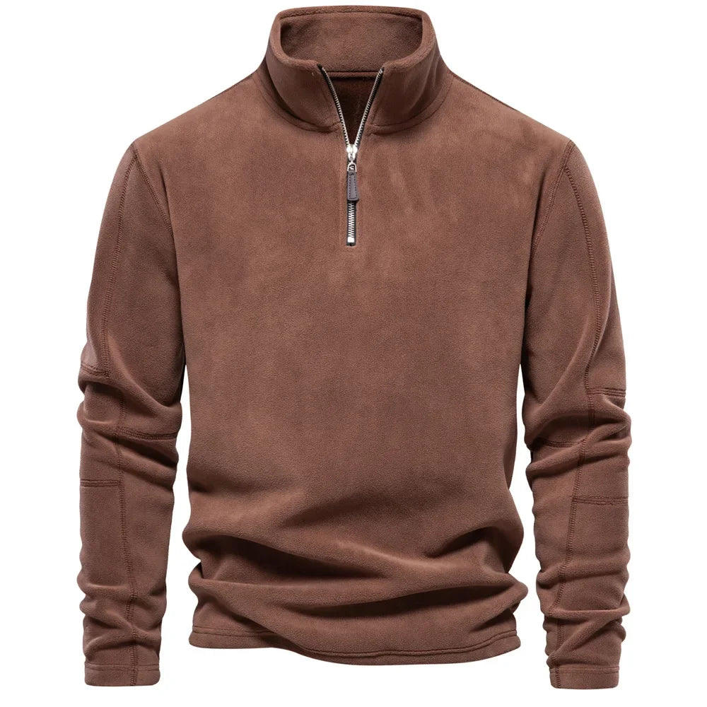 Quarter zip jumper