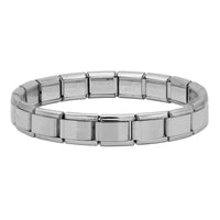 Steel bracelet inspired by Italian Design