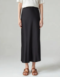 Old Money Silk Skirt