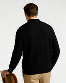 100% Cashmere Woven Half Zip