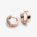 Boucle d'oreille en or rose - CLOTHO STORE