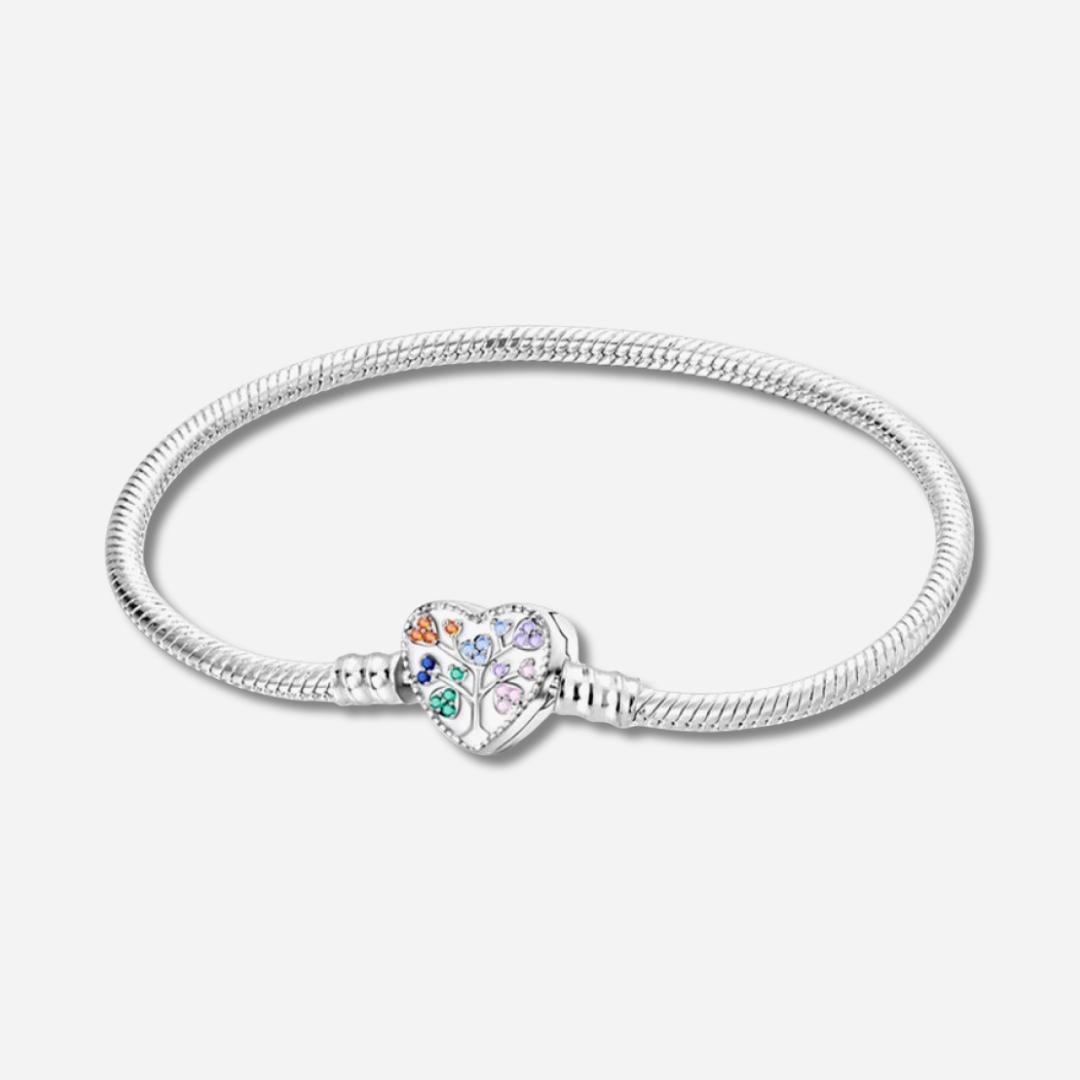 Silver Heart Bracelet