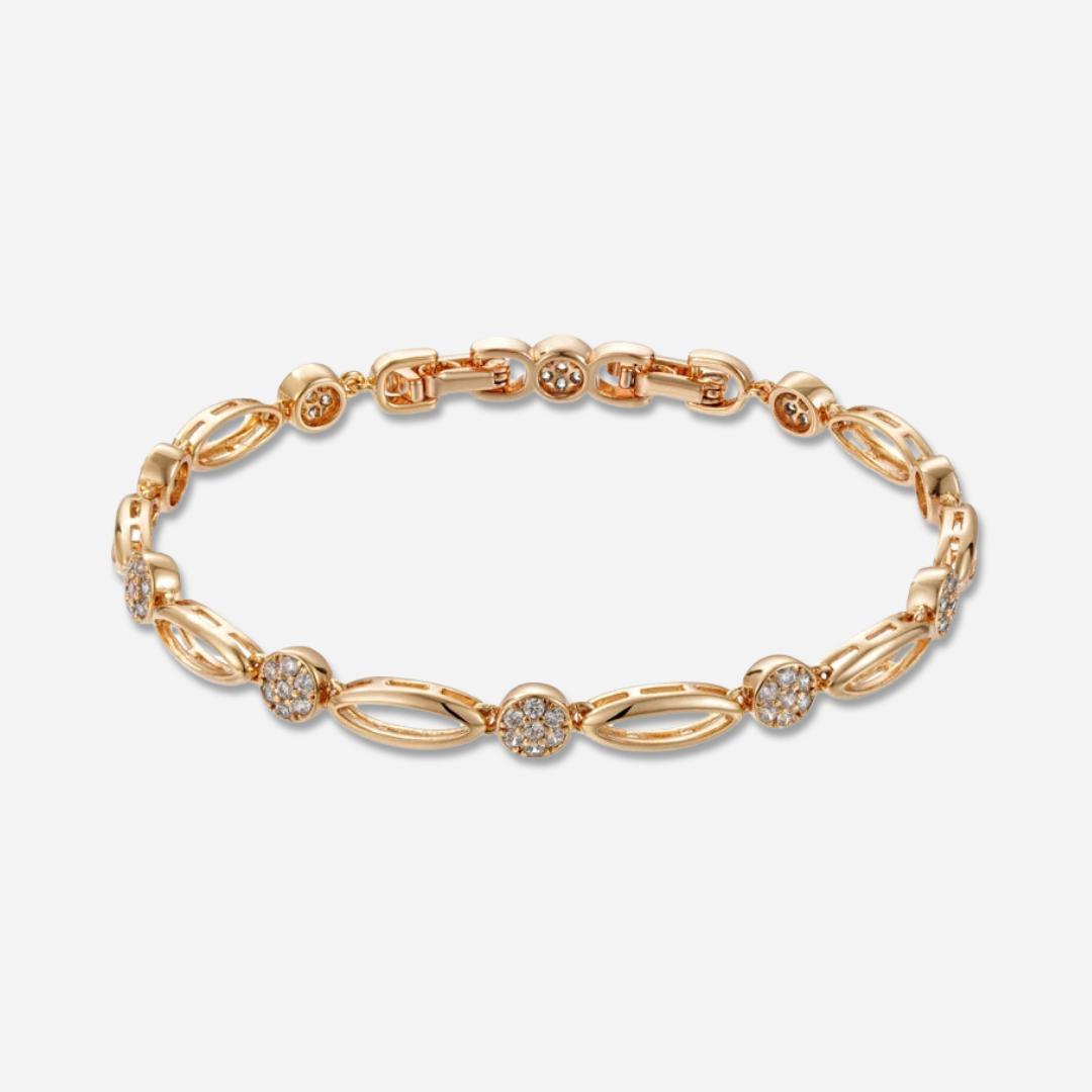 Elegance Zircon Bracelet 585 Rose Gold