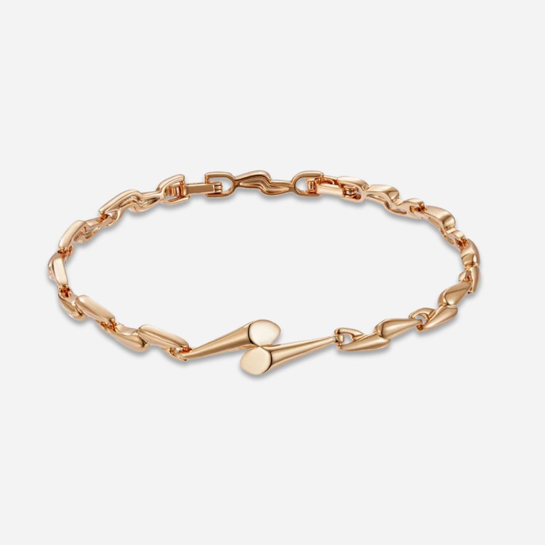 Retro Rose Gold Plated Bracelet