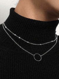 Collier en argent de style décontracté - CLOTHO STORE