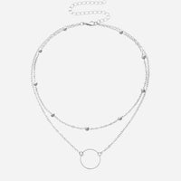 Collier en argent de style décontracté - CLOTHO STORE